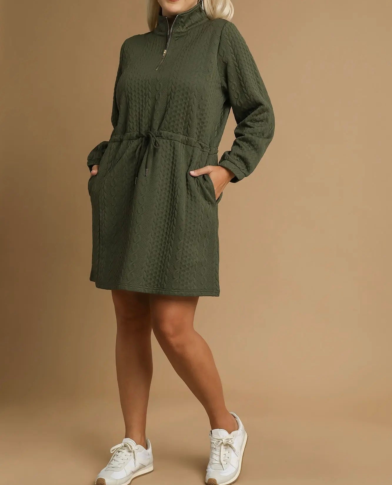 Carly Cable Knit Dress