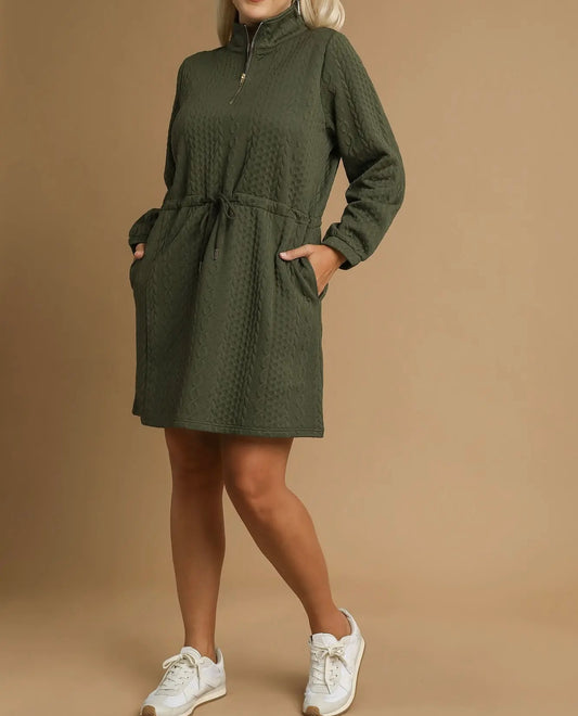 Carly Cable Knit Dress