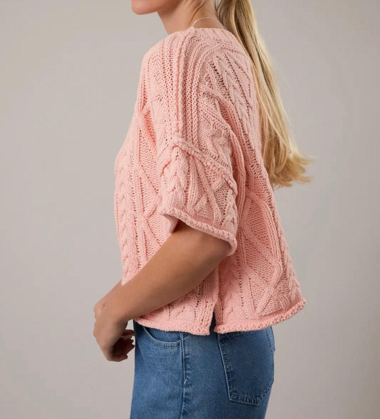 Cora Coral Sweater