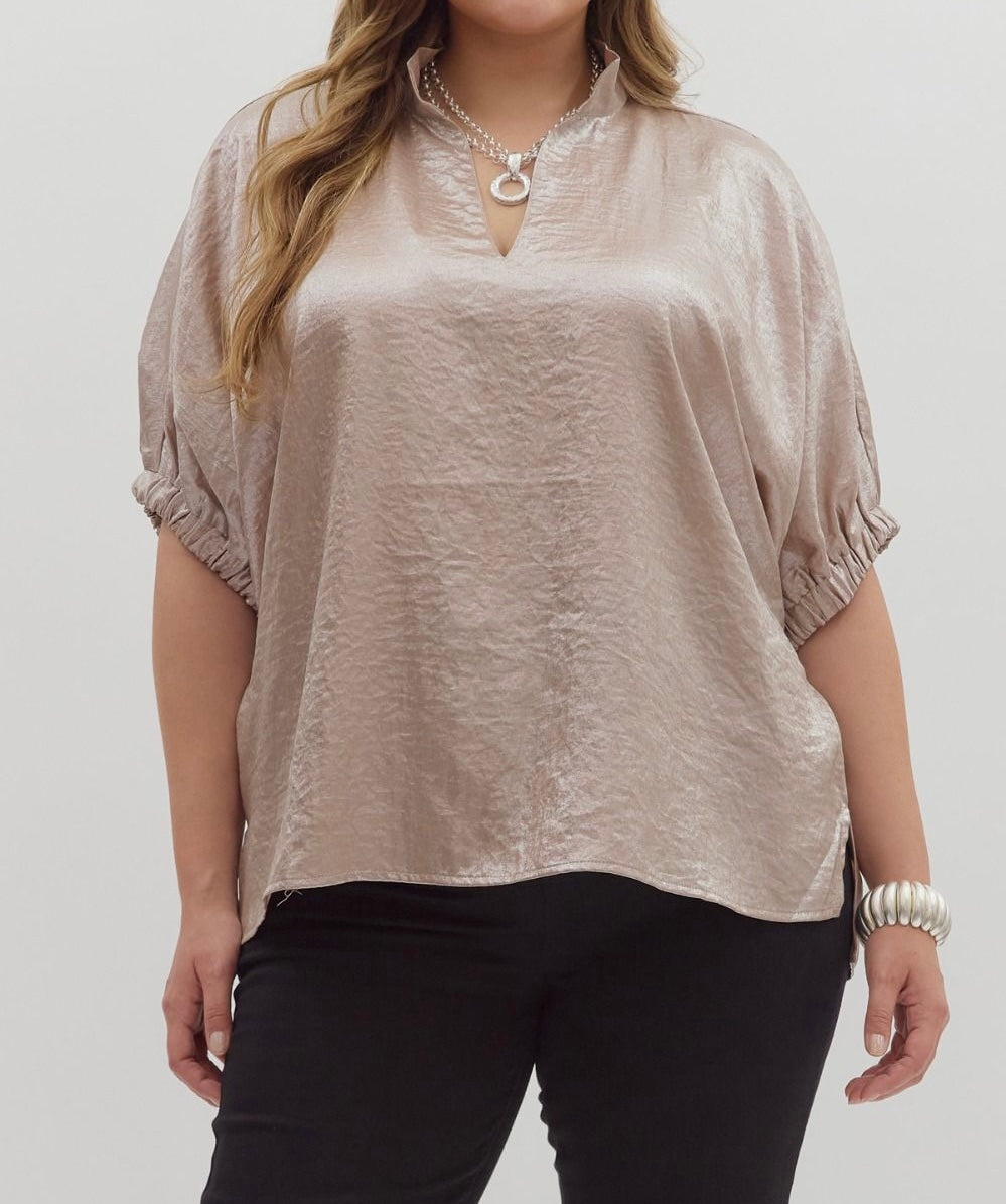 Chauncey Champagne Blouse