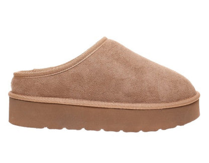Slide On Suede Slippers