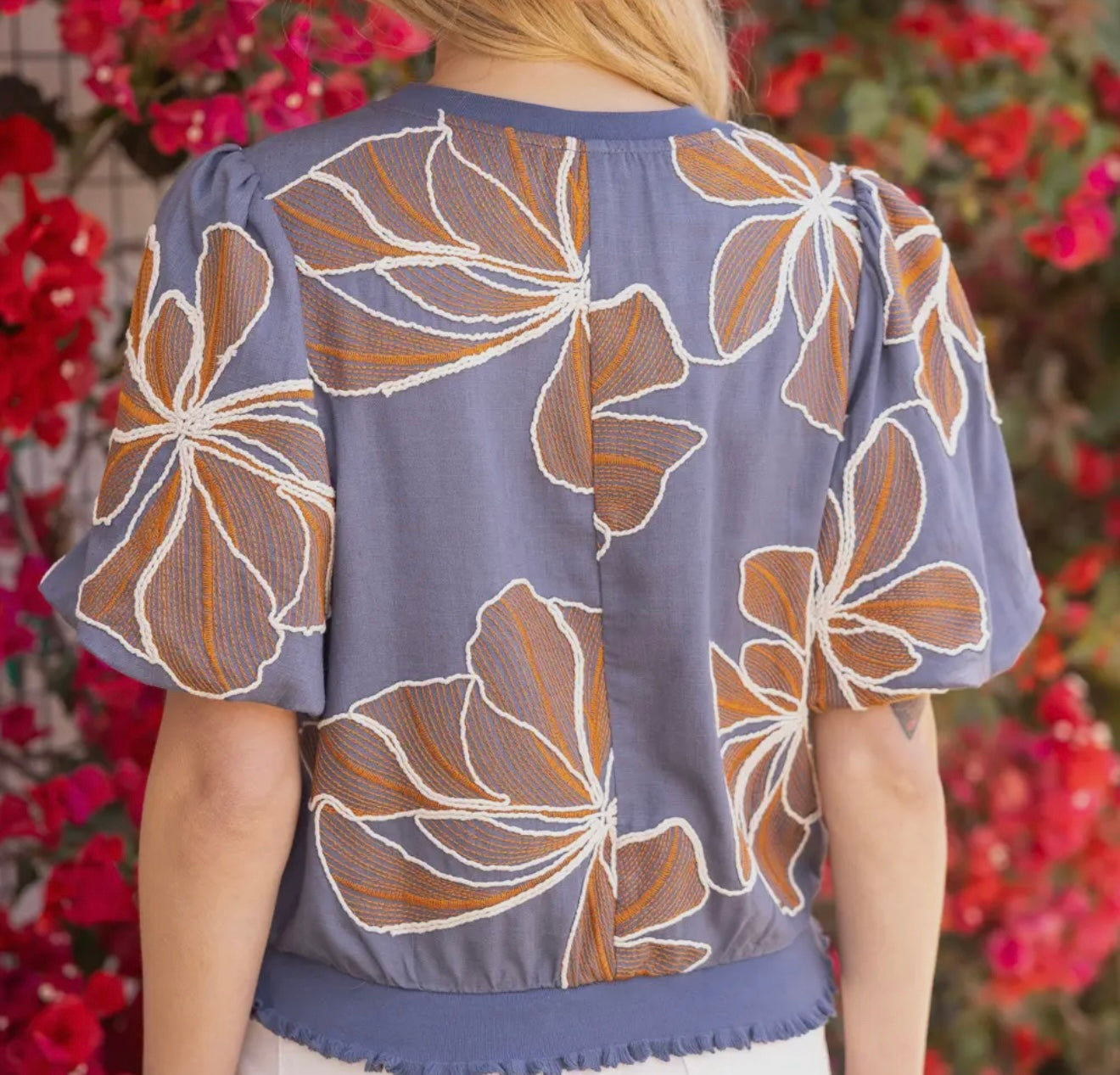Dakota Detailed Floral Top