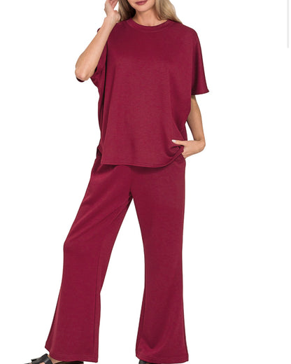 Better Believe It Burgundy Set