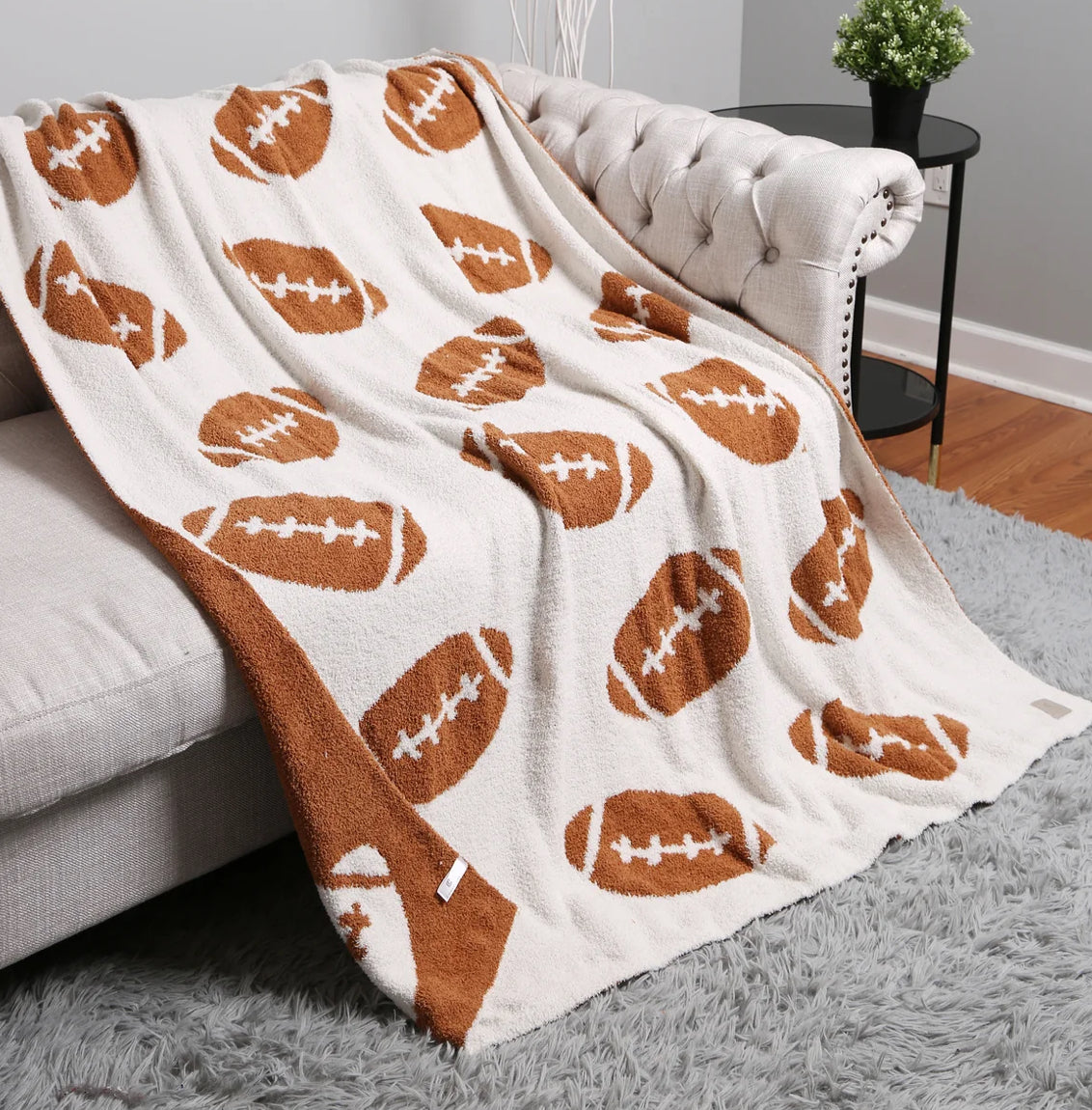 Football Throw Blanket