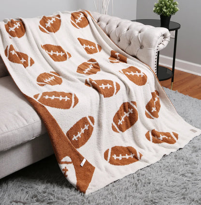 Football Throw Blanket