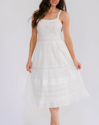 Got My Eye On This Eyelet Dress