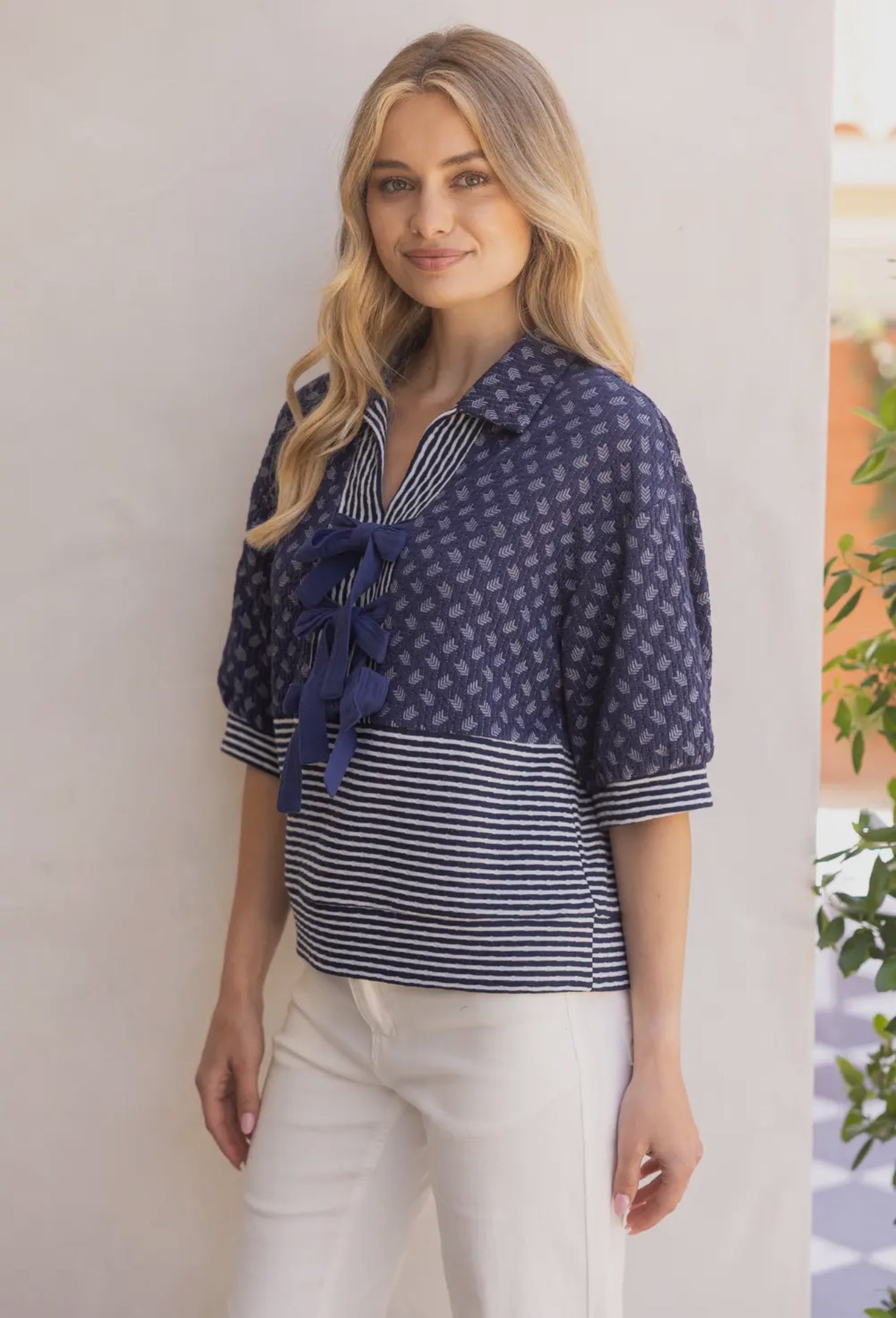 Baylor Front Bow Top