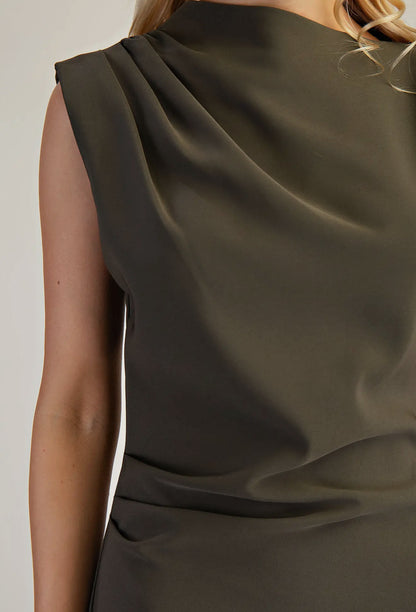 Bethany Boat Neck Mini Dress