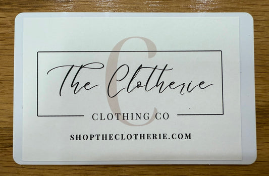 The Clotherie Gift Card