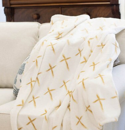 Luxuriously Soft La Croix Throw