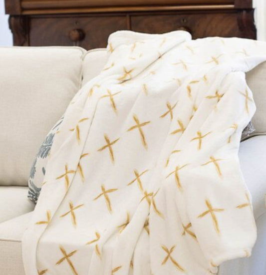 Luxuriously Soft La Croix Throw