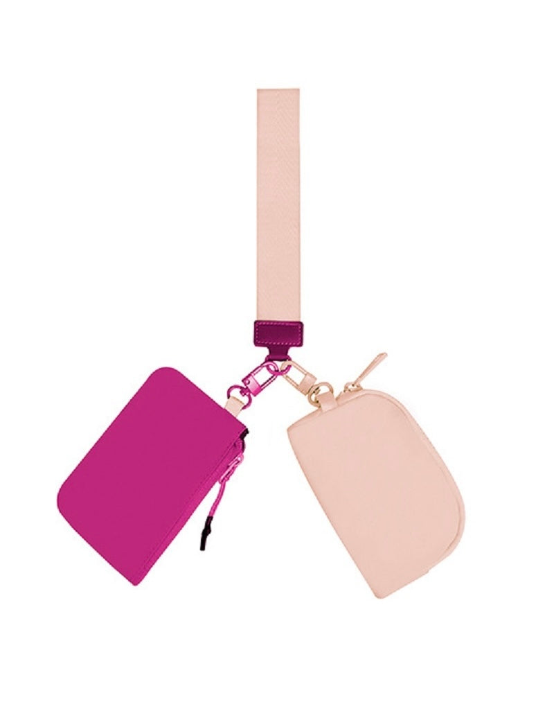 Dual Pouch Wristlet