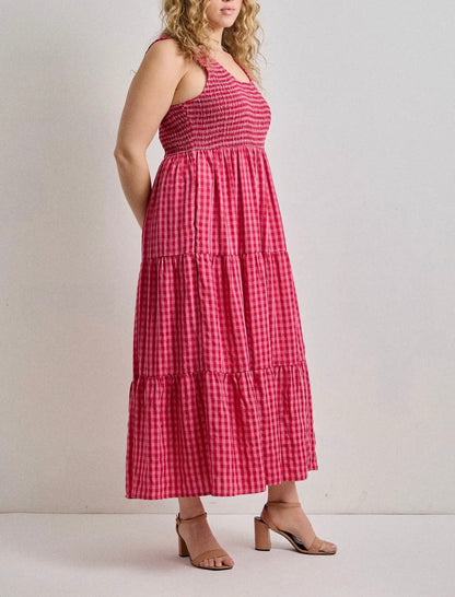 Going Great Gingham Maxi Dress