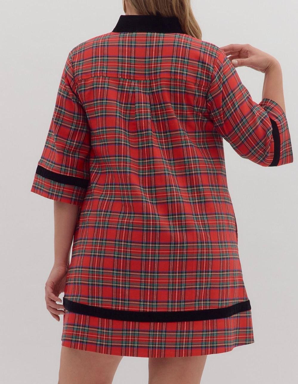 Plaid-fection Dress!