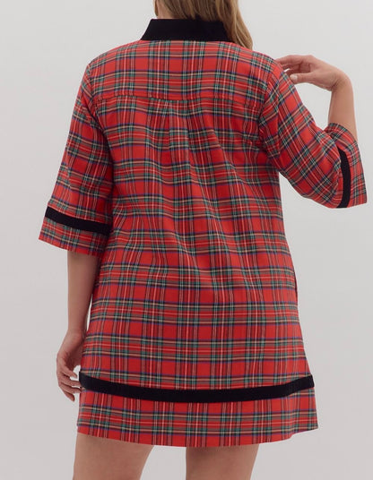 Plaid-fection Dress!