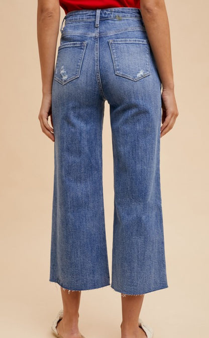Just Right! Wide Leg Jeans