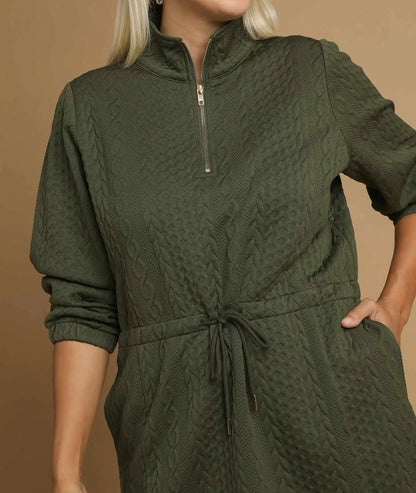 Carly Cable Knit Dress