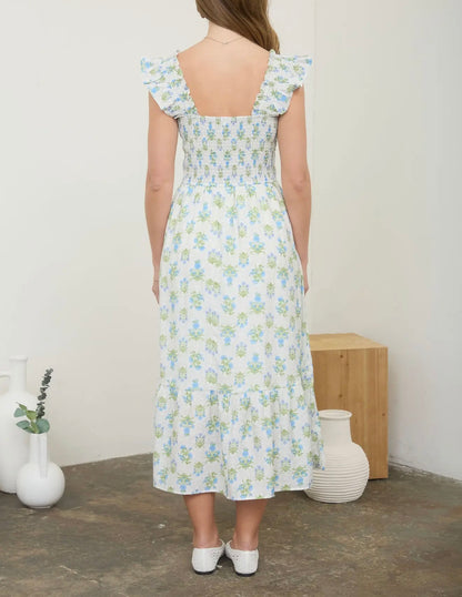 Tallie Tile Pattern Midi Dress