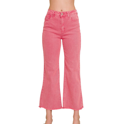 Franny’s Frayed Bootcut Pants