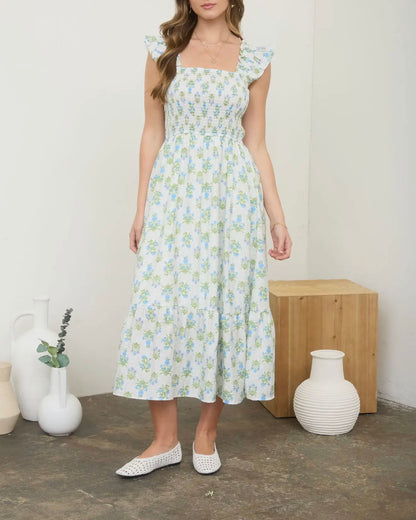 Tallie Tile Pattern Midi Dress