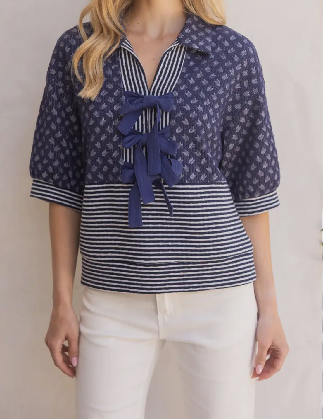 Baylor Front Bow Top