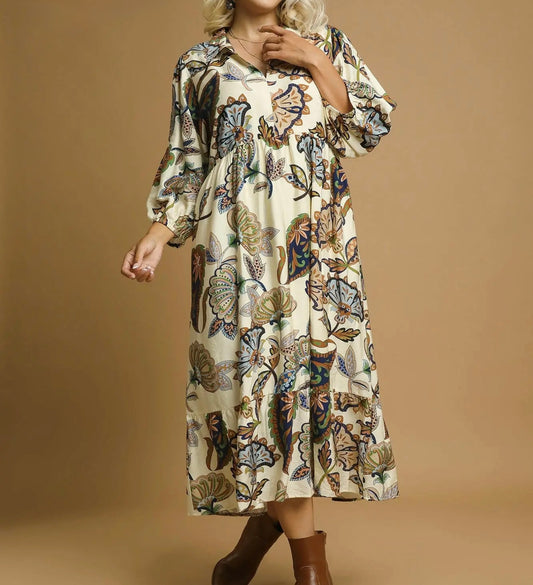 Patient Paisley Dress