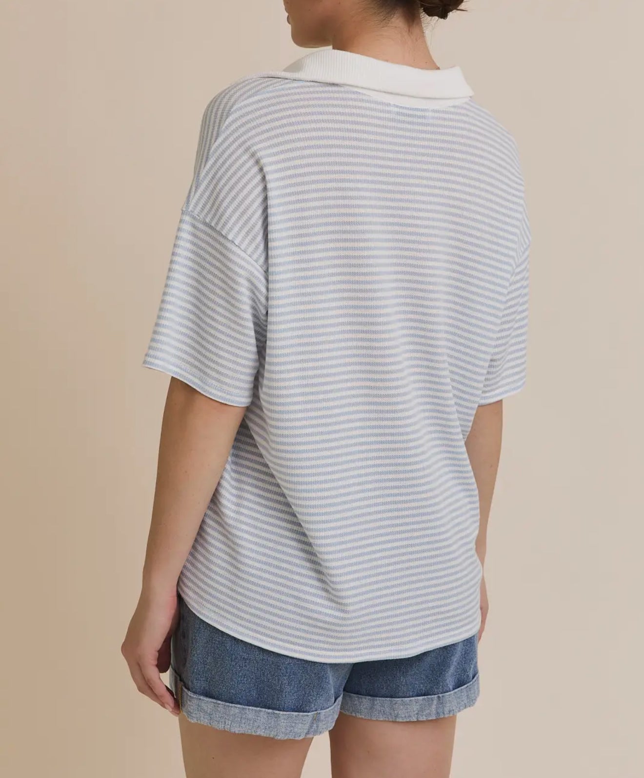 Baide Boxy Polo Shirt