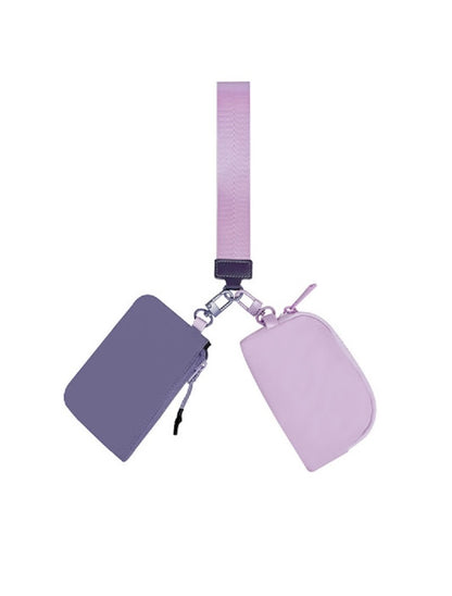 Dual Pouch Wristlet