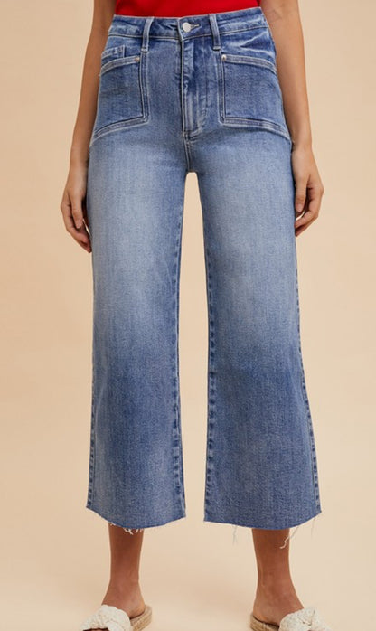 Just Right! Wide Leg Jeans