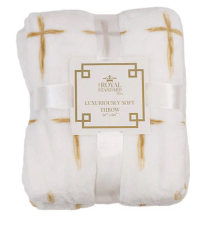 Luxuriously Soft La Croix Throw