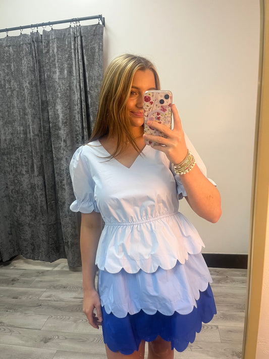 Sara’s Scalloped Dress