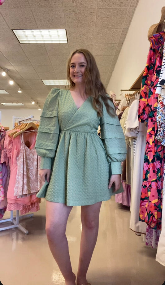 Sarah’s Sage Dress