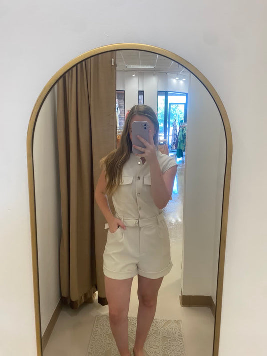 This Cream Romper Is A Dream