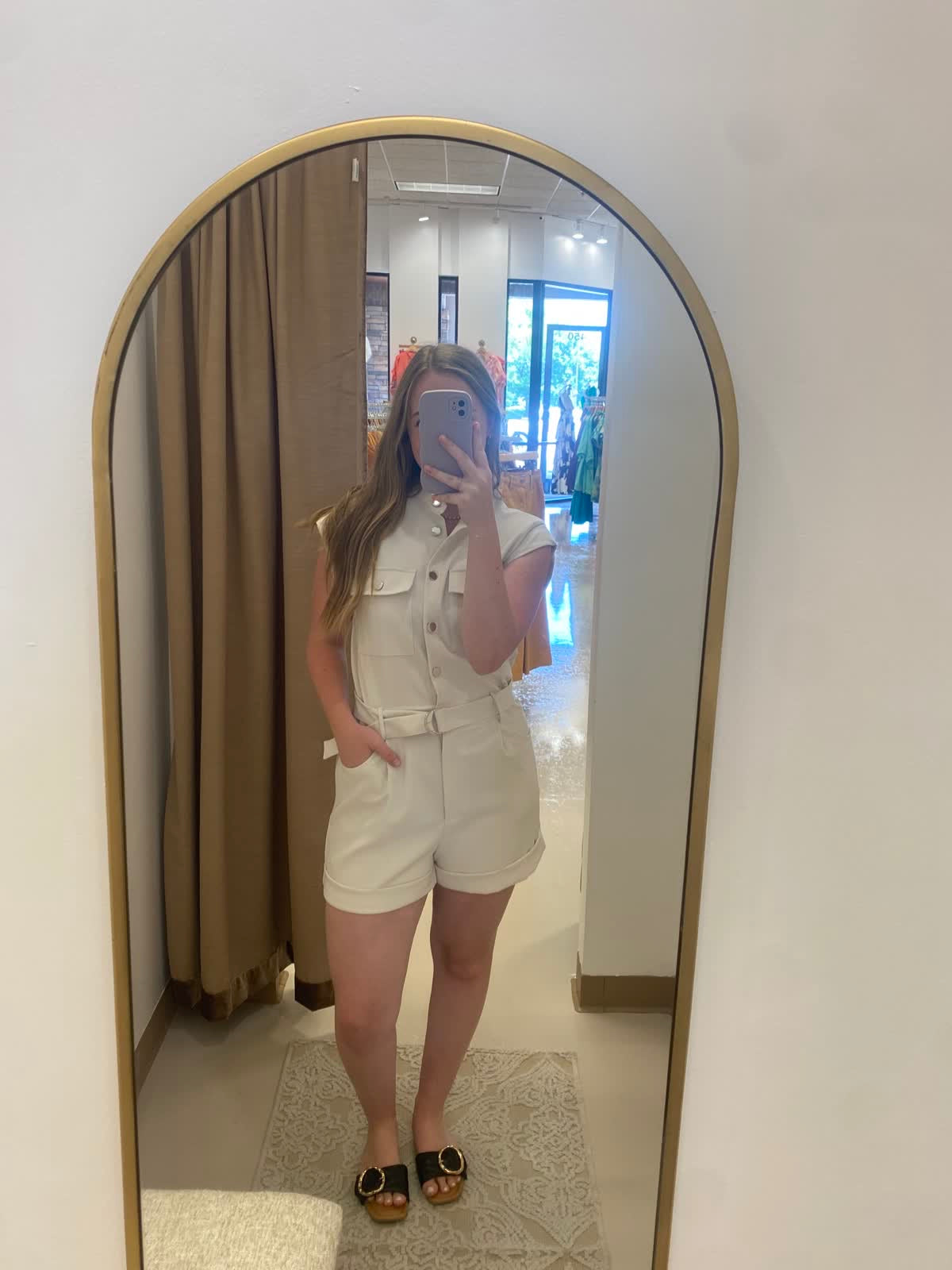 This Cream Romper Is A Dream