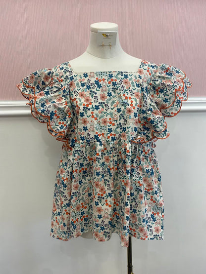 The Cutest Floral Top