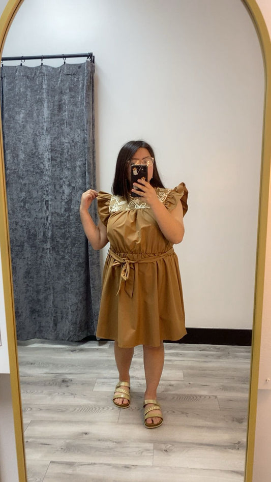 Embroidered For You Dress