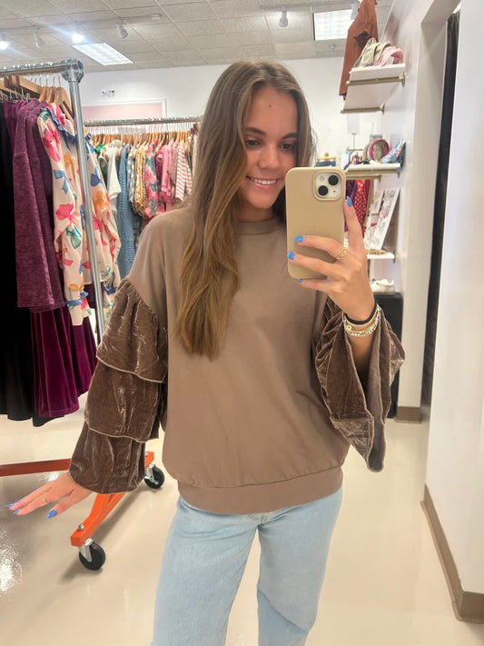 Ruffle Sleeves For Me Please