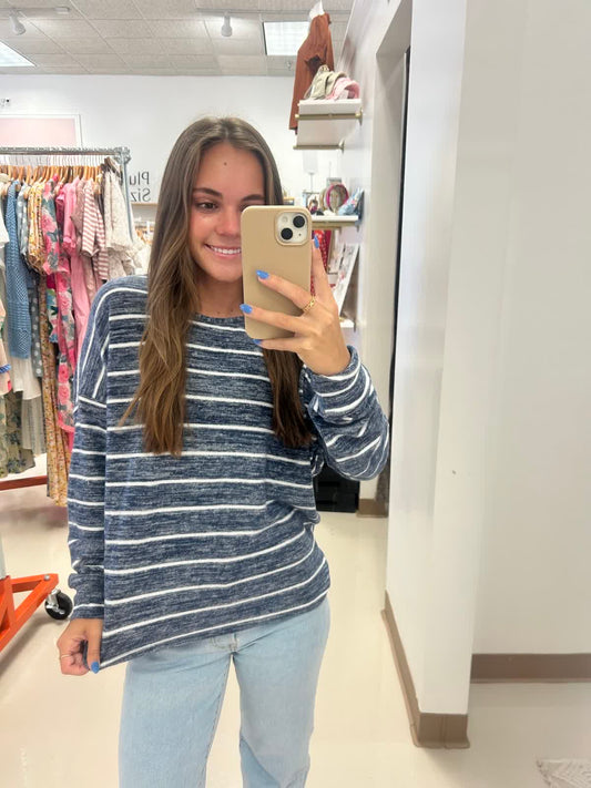 Twist Tie In The Back Sweater
