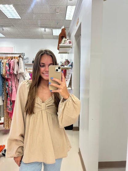 Bowtastic Top