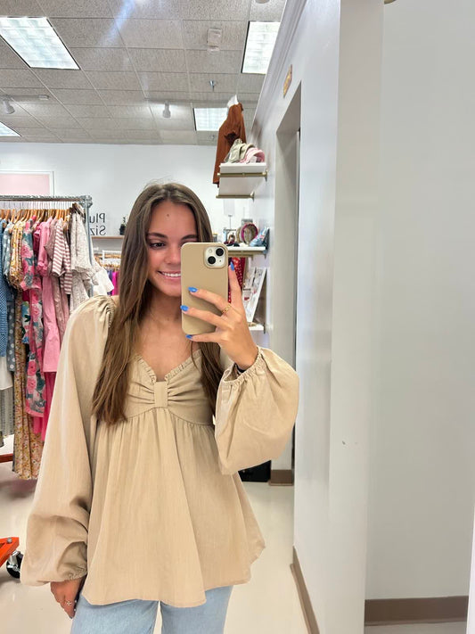 Bowtastic Top