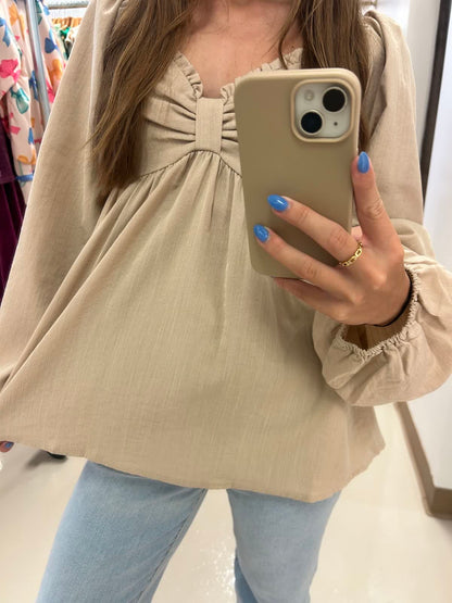 Bowtastic Top