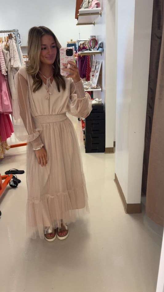 Sheer Is Pretty Dress