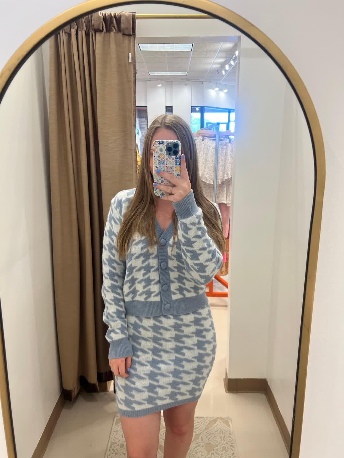Houndstooth Sweater