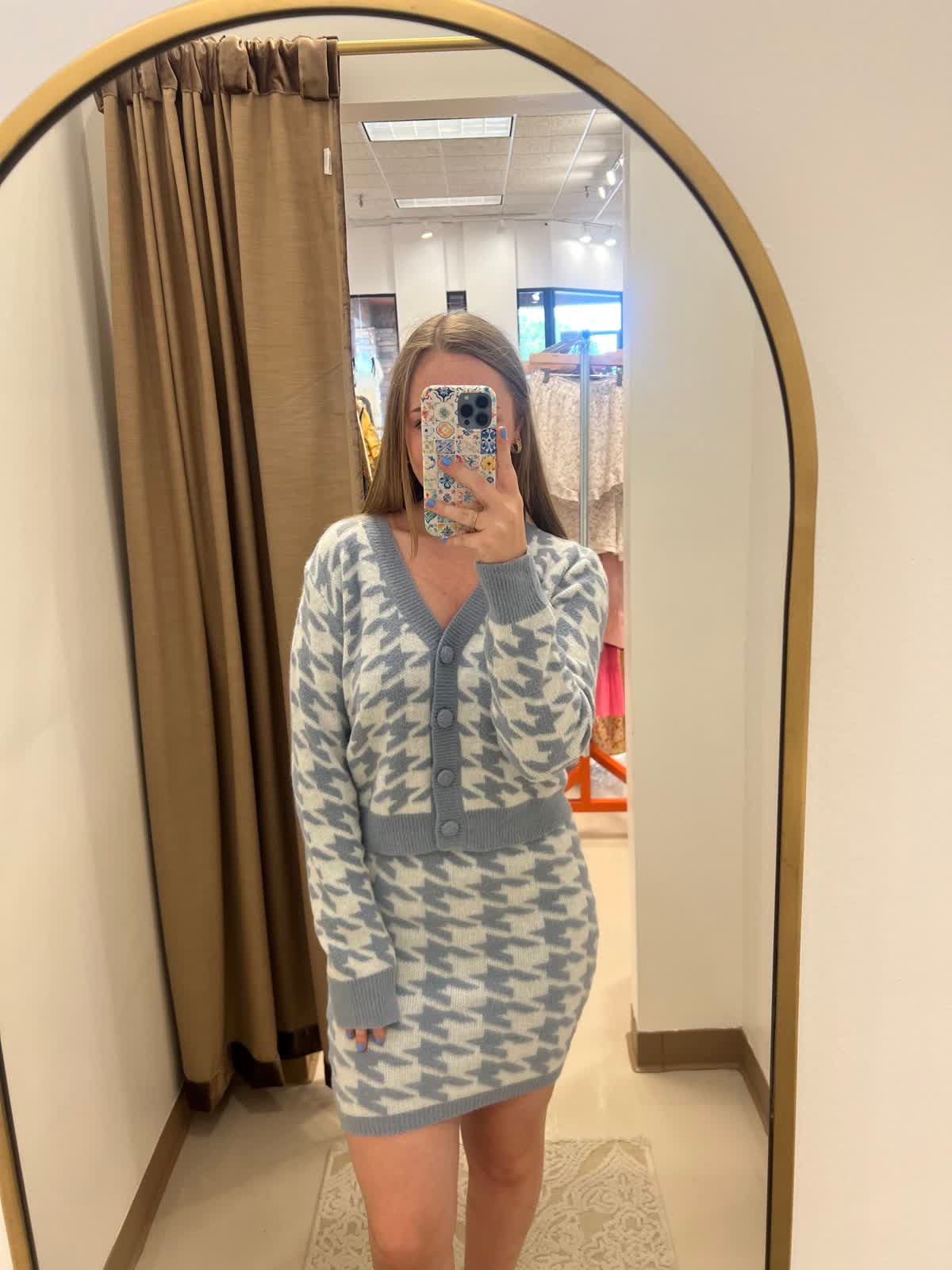 Houndstooth Sweater