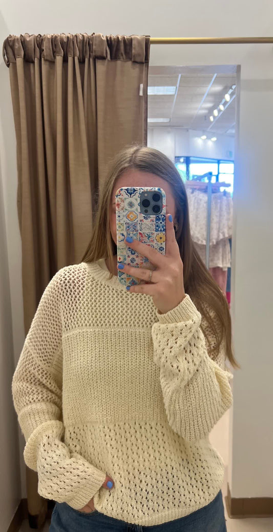 Yummy Vanilla Sweater