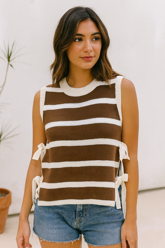 Tie Me On The Side Vest