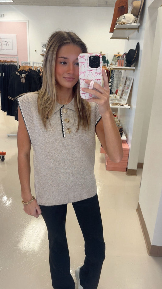 Sweet Sweater Knit Top