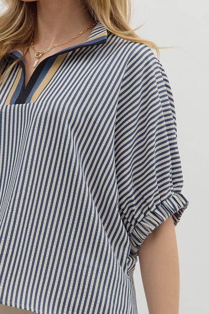 Sasha Stripe Top