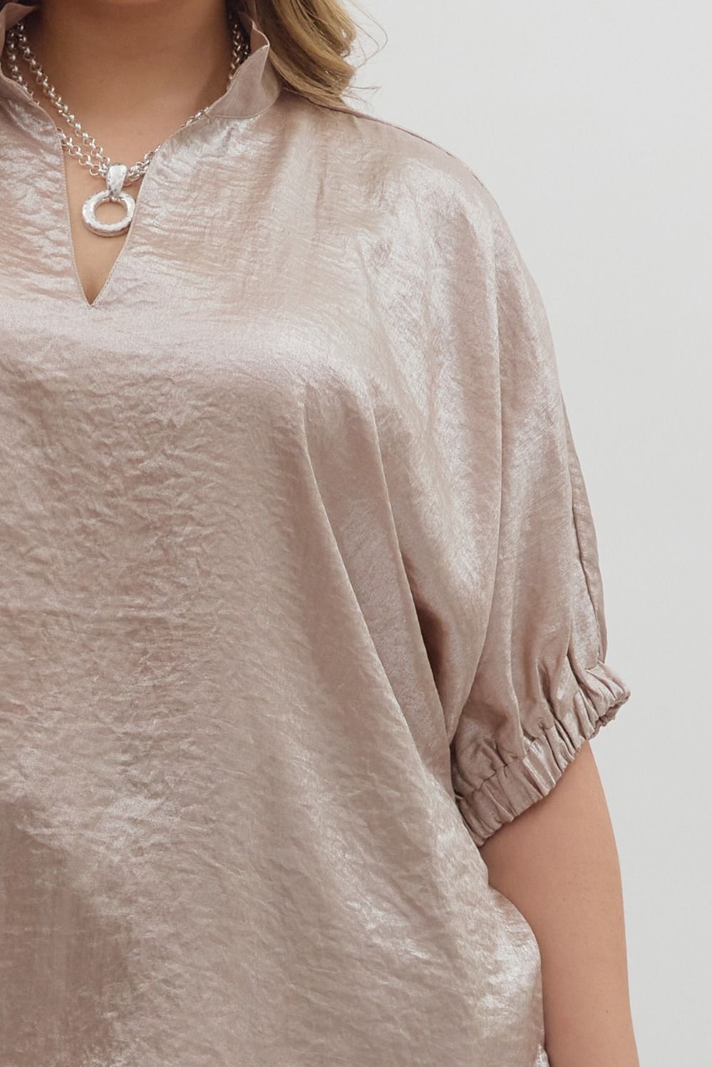 Chauncey Champagne Blouse