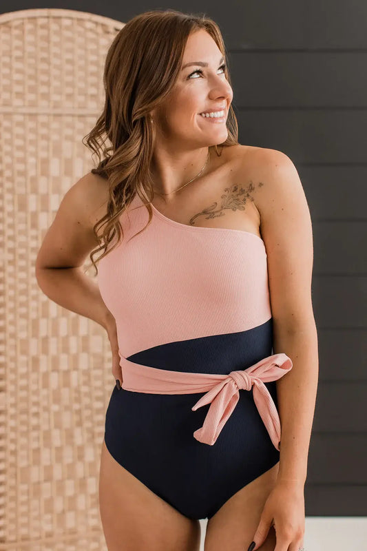 On The Coast One Shoulder Swimsuit